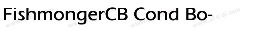 FishmongerCB Cond Bo字体转换
